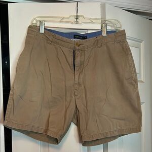 Southern Marsh Tan Flat Front Shorts Classic Style